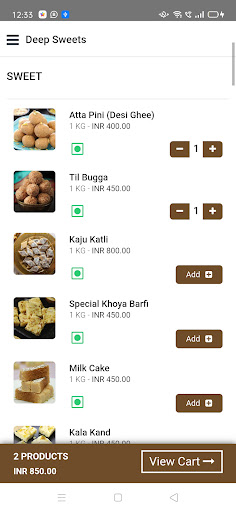 Deep Sweets Screen 3