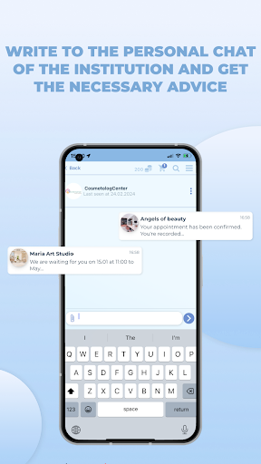 Android application AlviBeauty Client screenshort