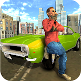 Gangster Crime City Car Driving Simulator icon