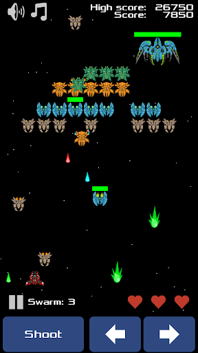 Android application Alien Swarm Shooter screenshort