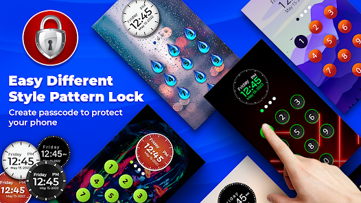 Pattern Lock Screen App  screenshots 22