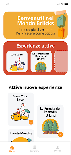 Android application LoveApp Briicks screenshort