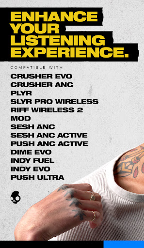 Android application Skullcandy screenshort