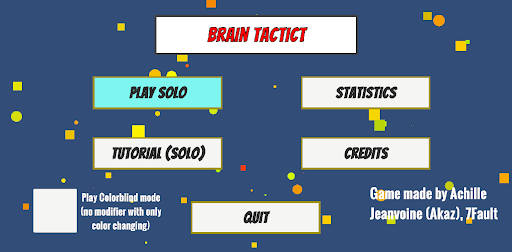 Android application Brain Tactics screenshort