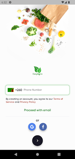 EasyAgroZM Screen 2