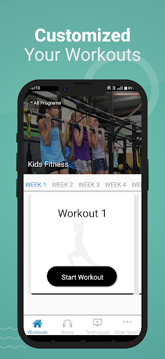 Screenshot of Kids Fitness & Strength