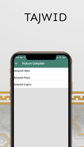 Aplikasi Belajar Tajwid Screen 3