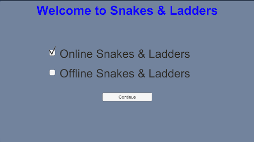 Android application Snakes & Ladders screenshort