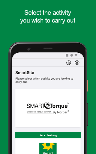 Android application Sunbelt Rentals SmartSite screenshort