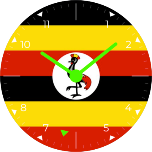 Android application Uganda Analog Watch Face screenshort