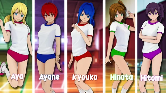 Anime School Basketball Dunk