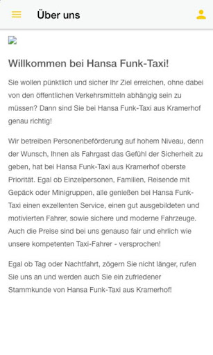 Hansa Funk-Taxi Screen 2