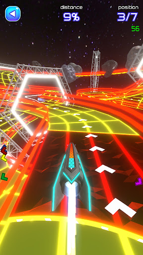 Android application Space Racer - Galaxy Racing screenshort