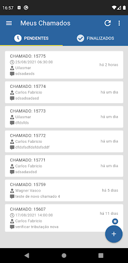 Top Soft Chamados Screen 3