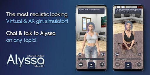 Alyssa Virtual & AR Girlfriend apkpoly screenshots 6
