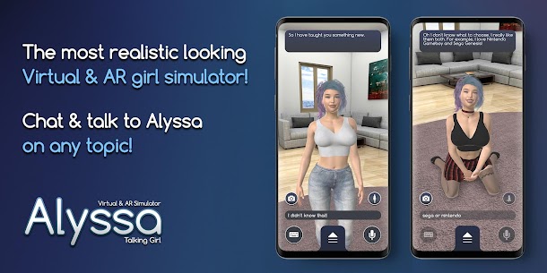 Alyssa – Virtual & AR Talking Girl Simulator 1.46 APK + Mod (Unlimited money) Download for Android 6