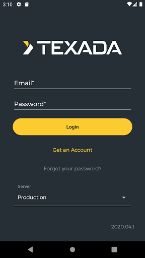 Android application Texada AP screenshort