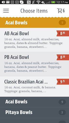 Rise Up Acai Cafe Screen 3