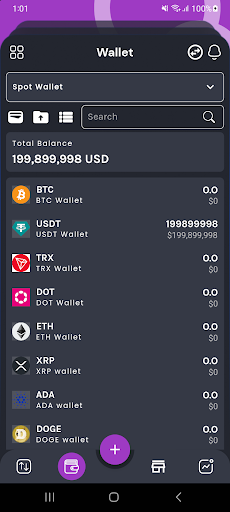 Meta Benz : Crypto Exchange Screen 3