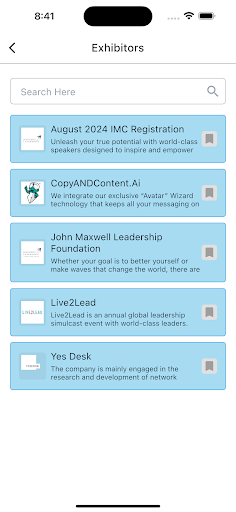 Maxwell Leadership Events Screen 2
