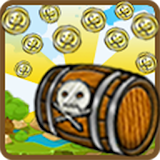 Pirate coin pusher 2D full icon