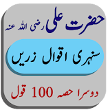 Aqwal e Zareen of Hazrat ALI ( R.S ) in Urdu icon