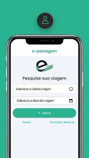 Android application e-passagem screenshort