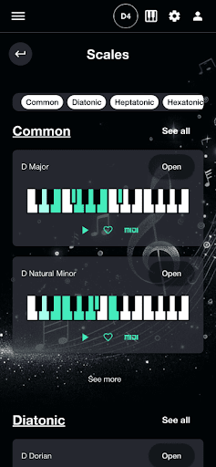 Music Theory Tools: Music Guru Screen 3