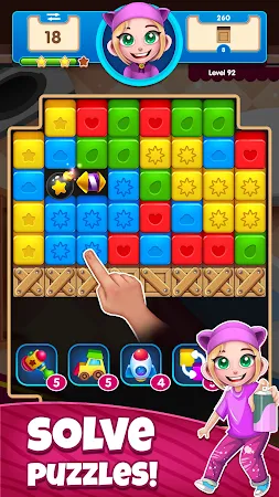 Game screenshot Toon Block Blast Toys: Match 3 hack