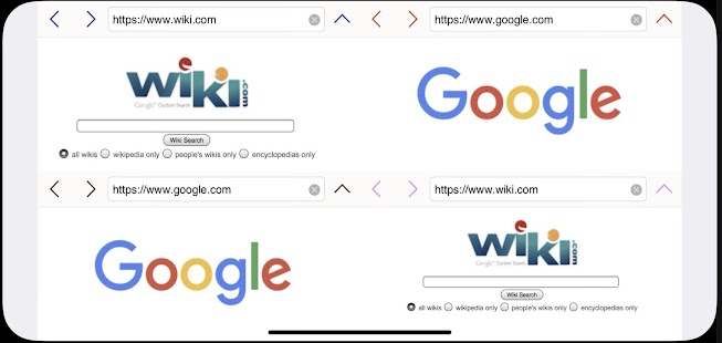 BrowserX4: 4 Browsers at Once Screenshot