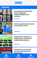 screenshot of Diario Uno