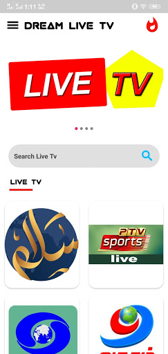 Dream Live Tv, Sports, Movie a Screen 3