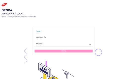 Android application Nabati GENBA System screenshort