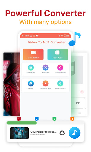 Video to mp3 Editor Screen 2