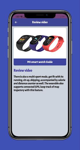 Fitpro M5 smart watch Guide Screen 2