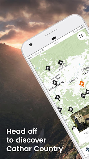Android application Cathar Country screenshort