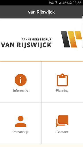 Android application van Rijswijck Bewoners screenshort