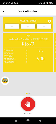 GOTAXI RO Motorista Screen 3
