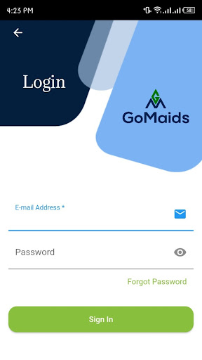 GoMaids Pro Screen 2