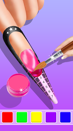 Acrylic Nail Salon Games 3D - Screenshot 2