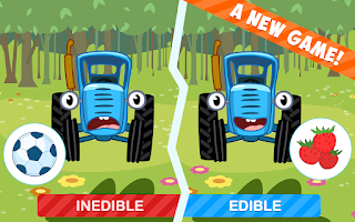 The Blue Tractor: Kids Games