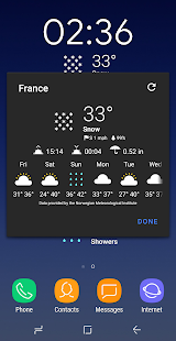One UI Weather Icons set for Chronus Screenshot