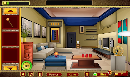Jogo Modern Living Room Escape  Escape room game, New room, Modern living  room