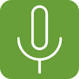 Background voice recorder icon