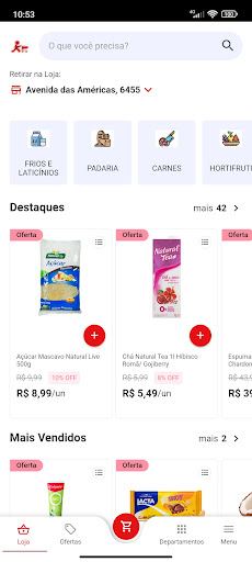 Android application Super Entrega SM screenshort