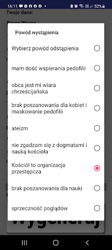 AppOstazja Screen 2