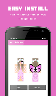 Princess Skins for Minecraft 2.1 APK screenshots 2