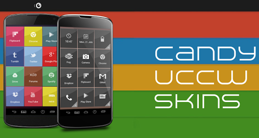 Android application Candy UCCW Theme screenshort
