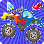 Cover Image of ดาวน์โหลด Build Monster Truck Kids Game  APK