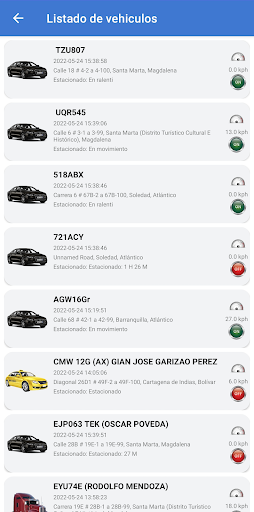 Android application SimplifiCar GPS screenshort